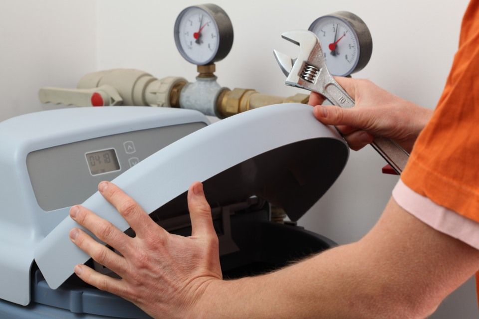 Wartung von Wasserzählern und Verteilern